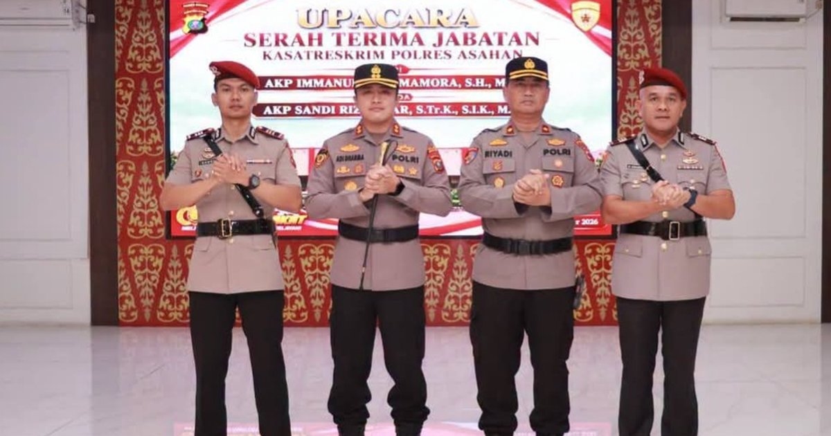 AKP Sandi Riz Akbar Resmi Jabat Kasat Reskrim Polres Asahan, Kapolres Minta Tingkatkan Profesionalisme Penegakan Hukum