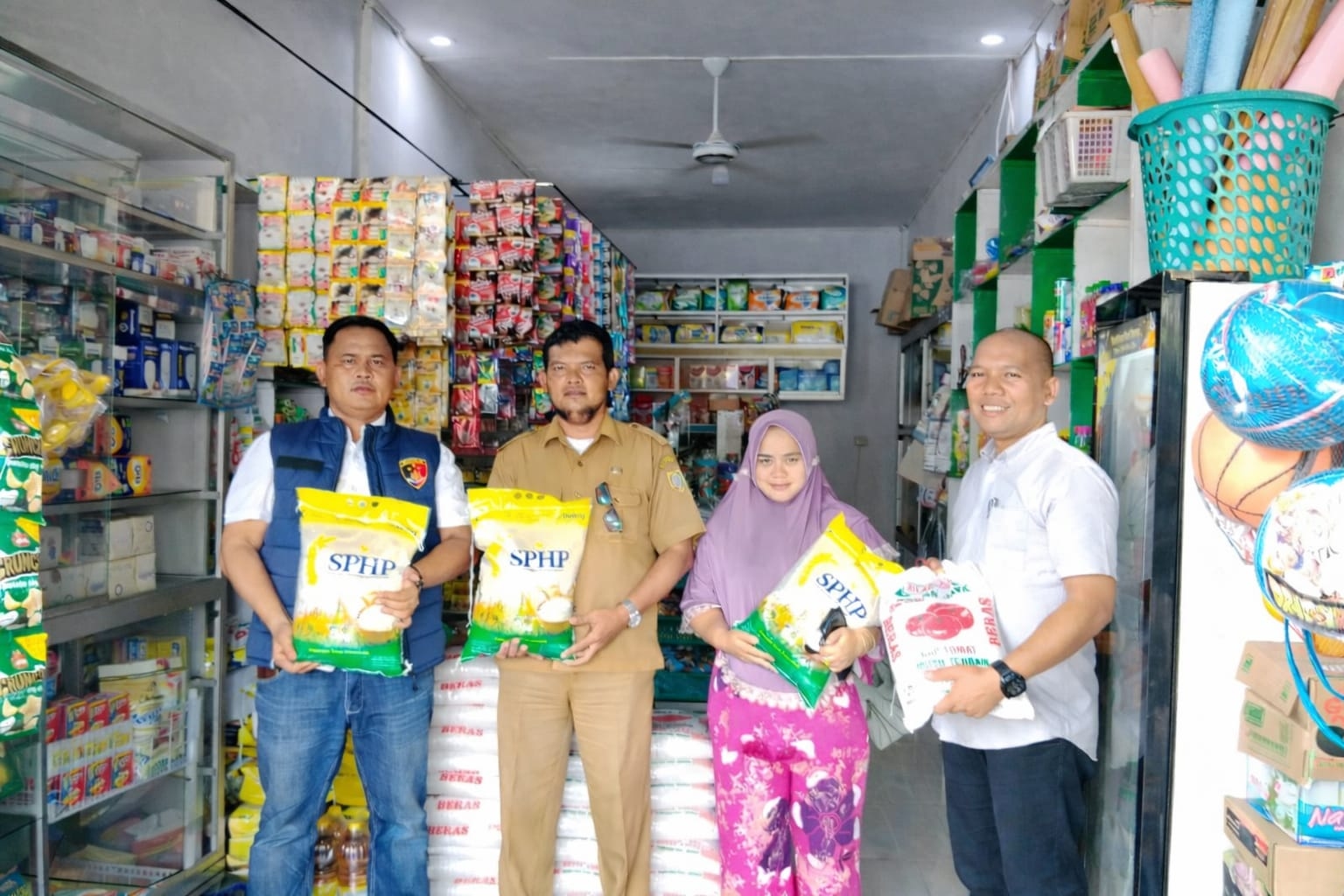 Satgas Pangan Labusel Sidak Pasar, Harga dan Stok Bapokting Aman Jelang Idul Fitri