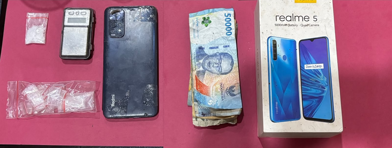 Dua Pengedar Sabu Tanjung Medan Digulung Polisi, Barbuk 4 Gram Lebih dan Timbangan Elektrik Disita