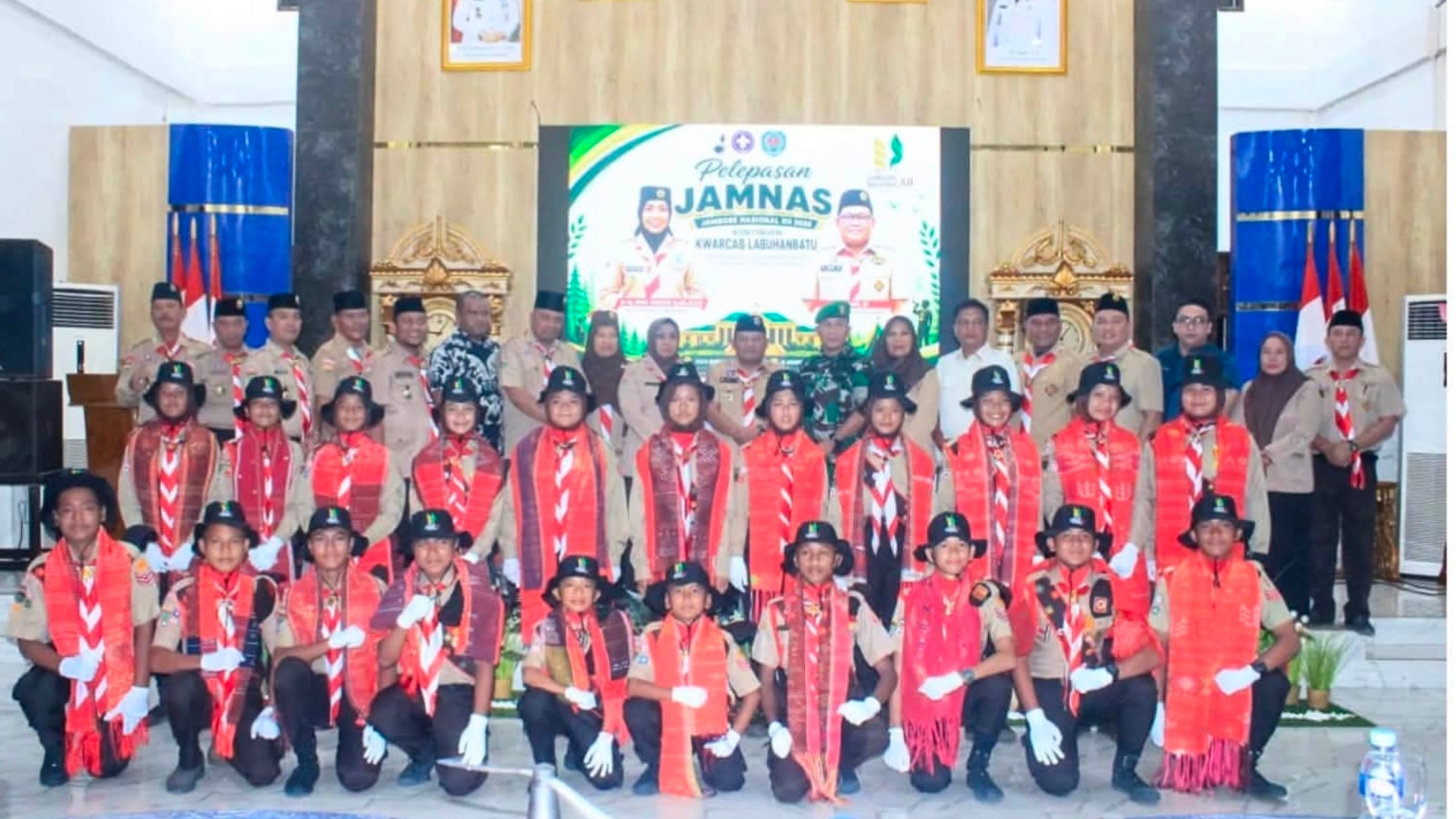 26 Kontingen Terbaik Labuhanbatu Resmi Dilepas Menuju Jakarta, Pesan Penting Wabup Bikin Merinding