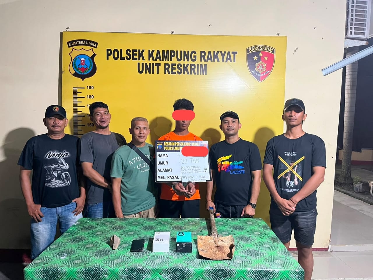 Dendam Kesumat Ditegur Ambil Brondolan Sawit! Pelaku Curas Sadis Penganiaya Pasutri Di Labusel Akhirnya Digulung Polisi