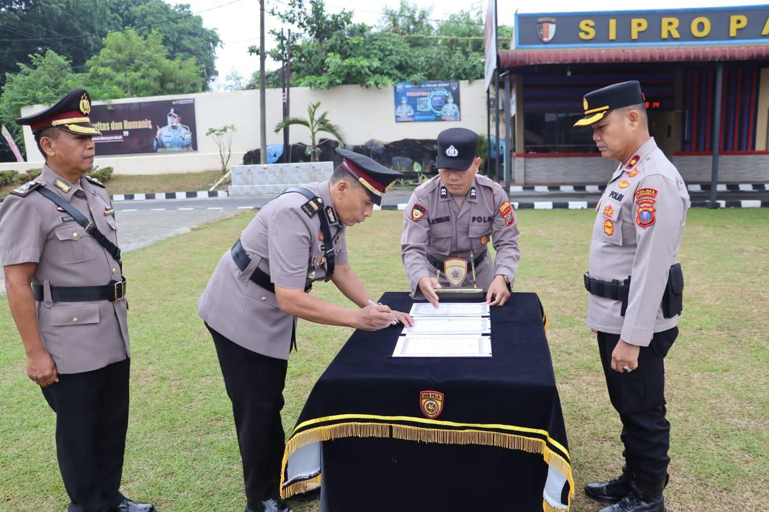 Sertijab Kasiwas Polres Labuhanbatu: IPTU Fajar Sidik Resmi Gantikan KOMPOL Sutyono