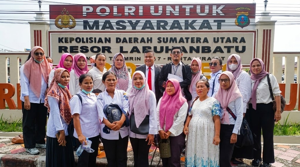 Puluhan Nakes Tanjung Haloban Serbu Polres Labuhanbatu Usai Dipolisikan Kapus: Skandal Dana JKN dan BOK Mencuat