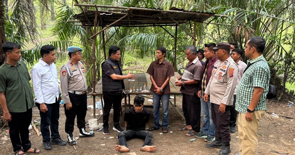 Gelar OSN di Sungai Kanan, Satresnarkoba Polres Labusel Amankan Pria Beserta Sabu 3 Gram Lebih