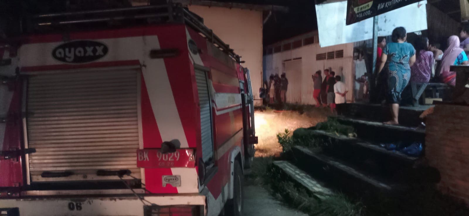 Gudang PLN di Kotapinang Labusel Amblas Dilalap Si Jago Merah, Kerugian Capai Jutaan Rupiah