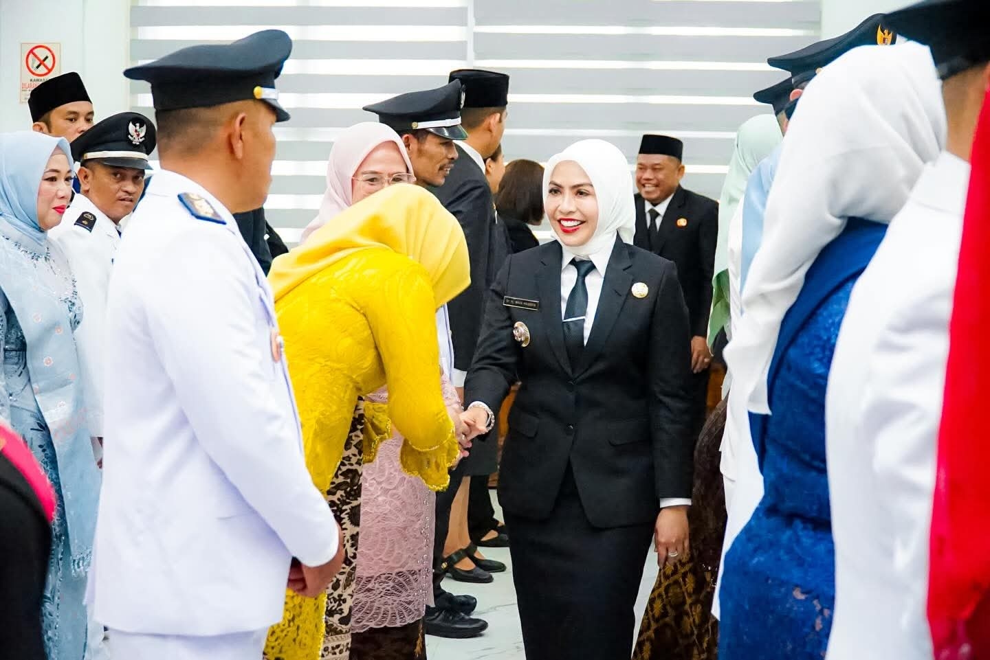 Bupati Maya Hasmita Lantik 71 Pejabat Pemkab Labuhanbatu