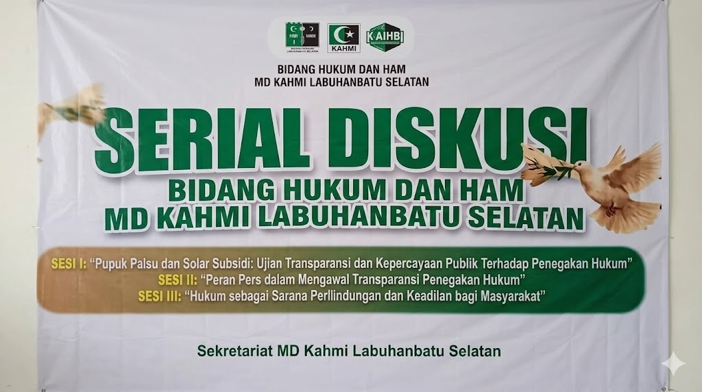 Wujudkan Transparansi, KAHMI Labusel Gelar Dialog Terbuka Bahas Isu Pupuk dan Solar Subsidi