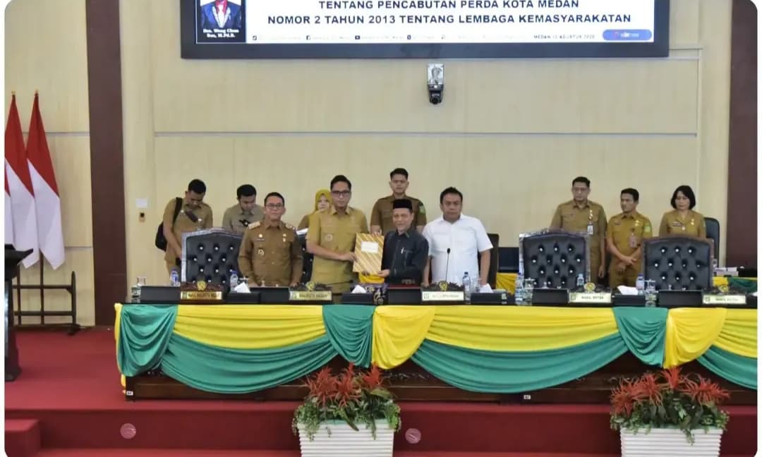 Selaraskan Regulasi Daerah, Wali Kota Medan Rico Waas Ajukan Pencabutan Perda Lembaga Kemasyarakatan
