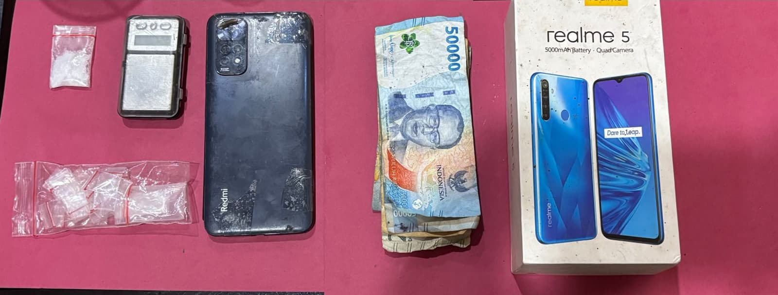 Dua Pengedar Sabu Tanjung Medan Digulung Polisi, Barbuk 4 Gram Lebih dan Timbangan Elektrik Disita