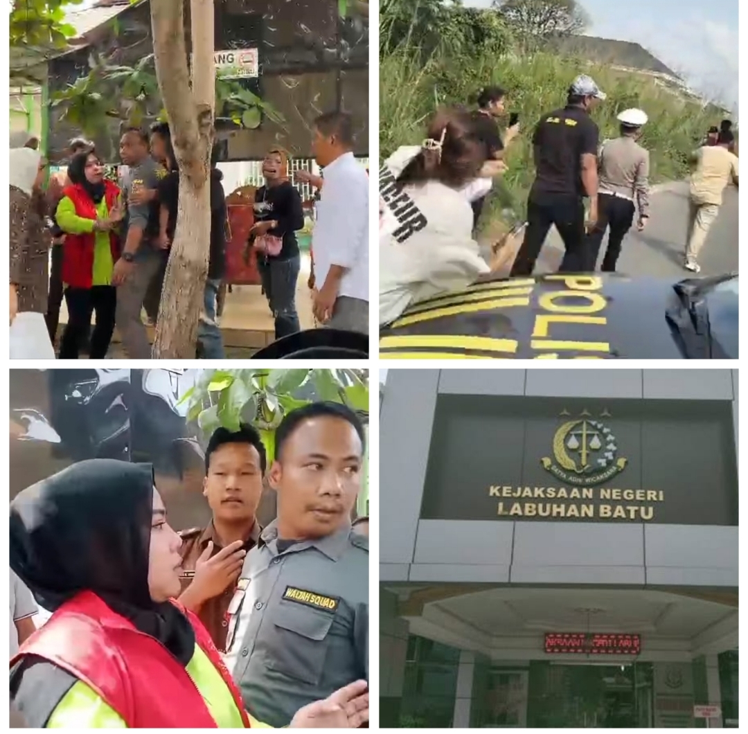 Viralnya Seorang Ibu Status Terdakwa Diduga Dilarang Berpelukan Dengan Anaknya Dibawah Umur, Kasi Intel Kejari Labuhanbatu Bungkam