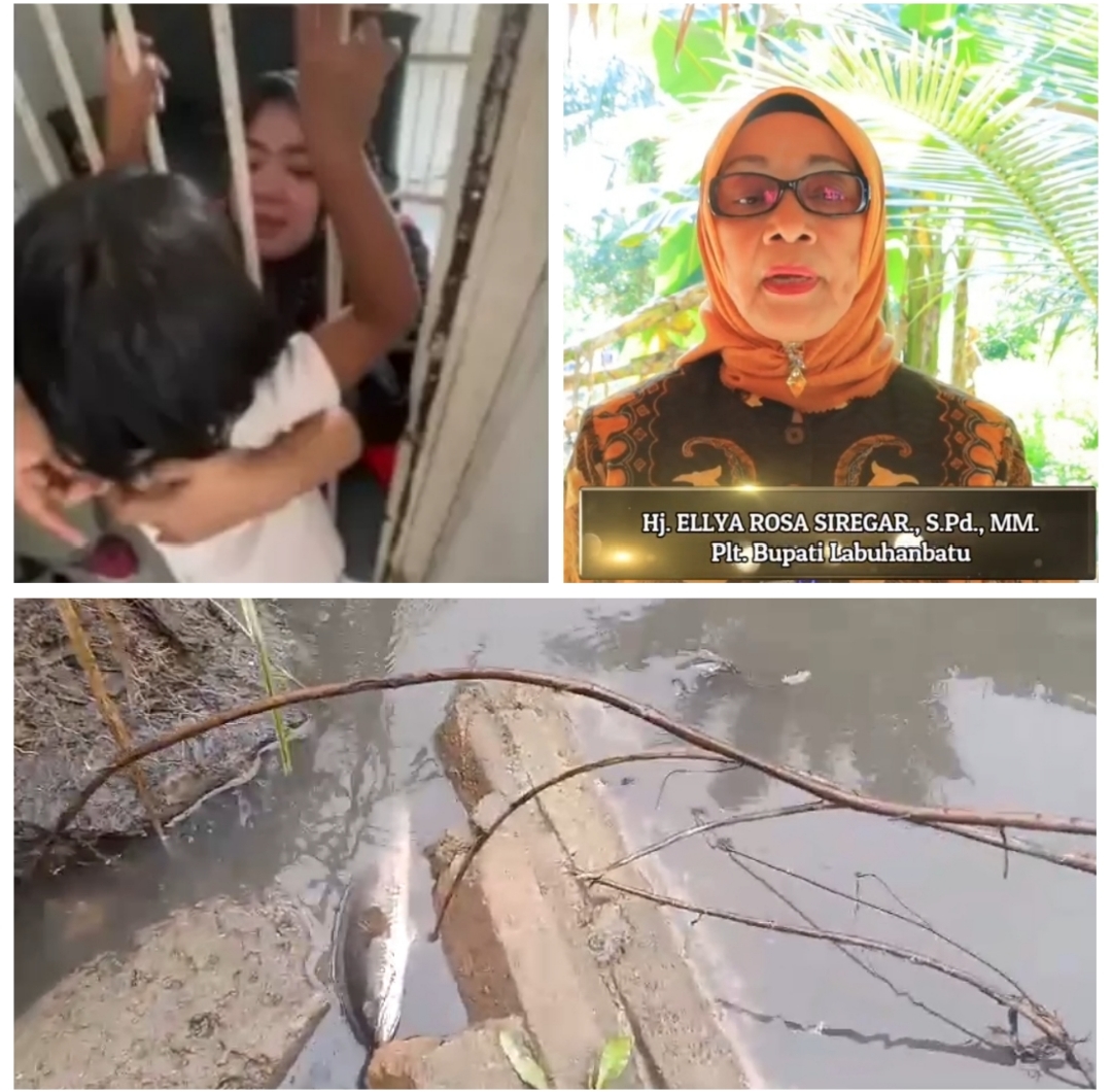 Plt.Bupati Labuhanbatu Beri Himbauan, Tina Rambe Jeruji Besi Dan Lurah Laporkan Diduga Bocornya Limbah PT.PPSP