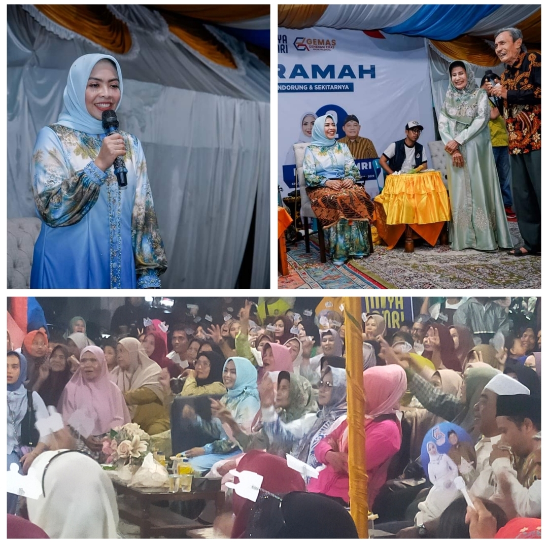 Warga Sirandorung Gembira Kedatangan dr.Maya Calon Bupati Labuhanbatu, dr.Maya : 'Kita Berantas Narkoba'