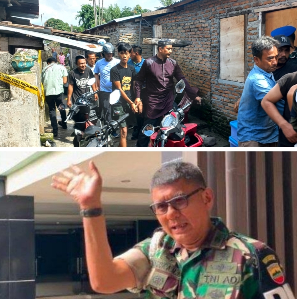 Danpomdam I/BB Berhasil Grebek Kampung Narkoba Kampung Hong Di Medan