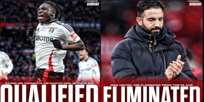 Manchester United Keok dari Fulham di FA CUP, Amorim: “Tujuan Utama Kami Juarai Liga Primer!”