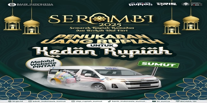 BI Sumut Luncurkan Program Serambi, Tukar Uang Baru Jadi Lebih Praktis!