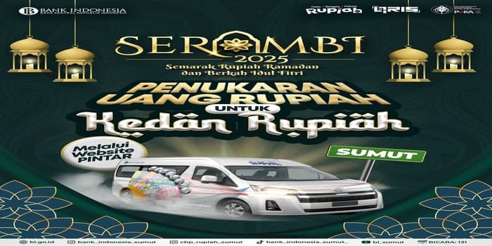 BI Sumut Luncurkan Program Serambi, Tukar Uang Baru Jadi Lebih Praktis!