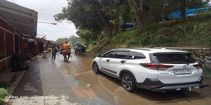 Puncak Gundaling Padat Pengunjung, Perbaikan Jalan dan Drainase Jadi Prioritas