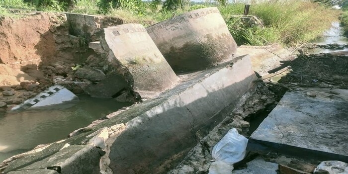 Ketika Hujan Menjadi Ganas di Simalungun, Irigasi Runtuh, Pertanian Lumpuh