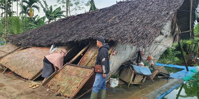 Puting Beliung dan Cuaca Ekstrem Melanda Sumatera Utara, Puluhan Rumah Hancur, 1 Warga Meninggal