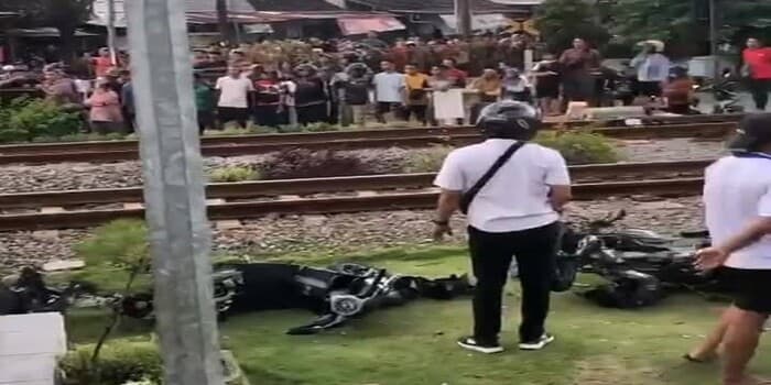 Tragis! Malioboro Ekspres Hantam Motor di Magetan, Empat Orang Tak Terselamatkan