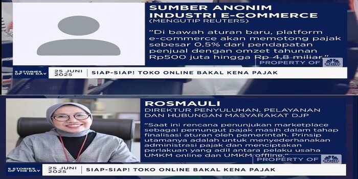 Marketplace Wajib Pungut Pajak 0,5% dari Pedagang Online, Ini Penjelasannya!