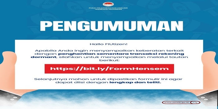 Jangan Sampai Terkena! Ini Kriteria Rekening Dormant yang Dibekukan PPATK