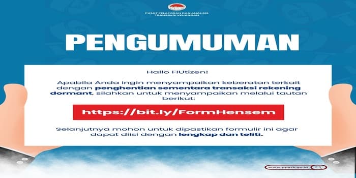 Jangan Sampai Terkena! Ini Kriteria Rekening Dormant yang Dibekukan PPATK