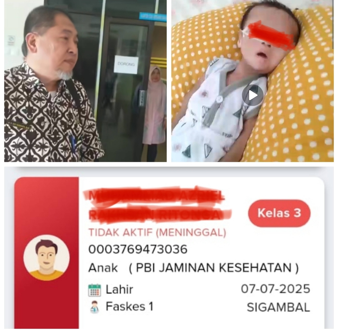 Anak Dibawah Umur Masih Hidup Dikatakan Meninggal, Direktur RSUD Rantauprapat, dr. Adi S : "Salah Entry Status, Ter Entry Meninggal Saat Pemulangan"