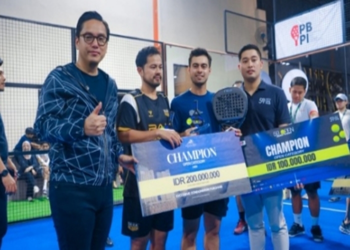 Rico Waas Apresiasi Padel Tournament 59 Open, Sebut Turnamen Terbesar di Sumut